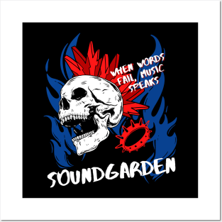 soundgarden ll music speaks Posters and Art